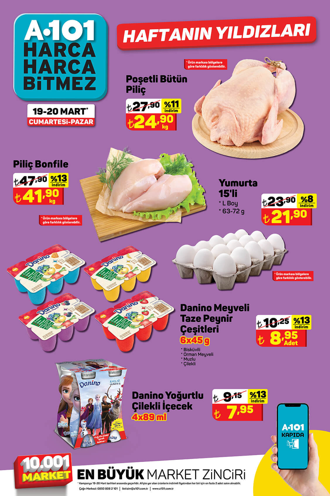A101 21 Mart Pazartesi 2022 aktüel ürünler kataloğu! İşte A101 21 Mart kataloğu indirimli fiyat listesi!