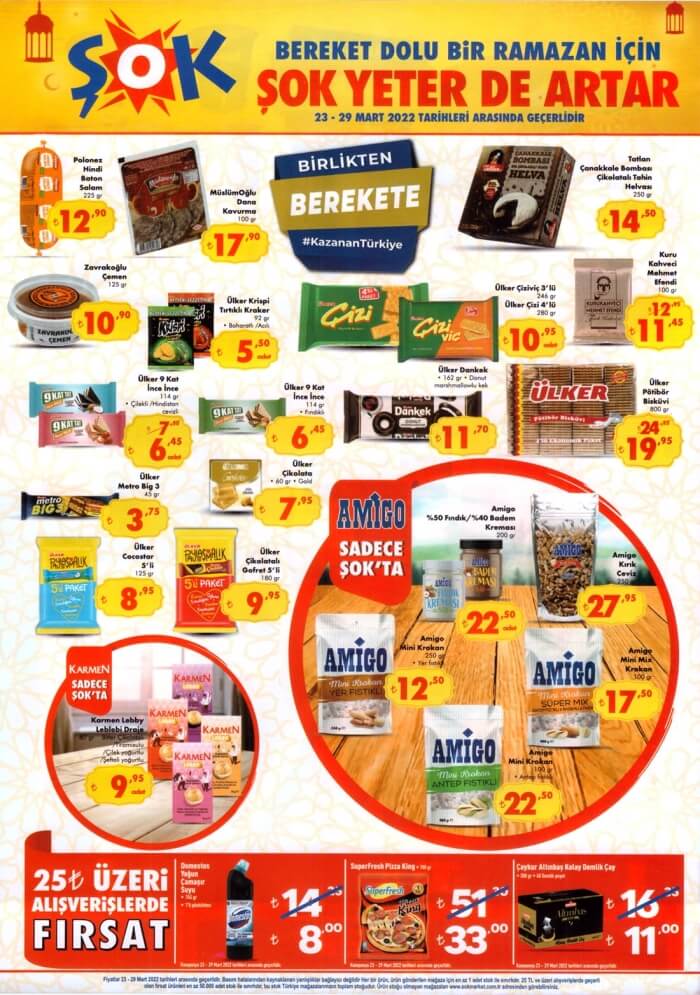 ŞOK ta bugün yok yok! ŞOK 23-29 Mart aktüel kataloğunu yayımladı! İşte 23-29 Mart aktüel ürünler kataloğu!