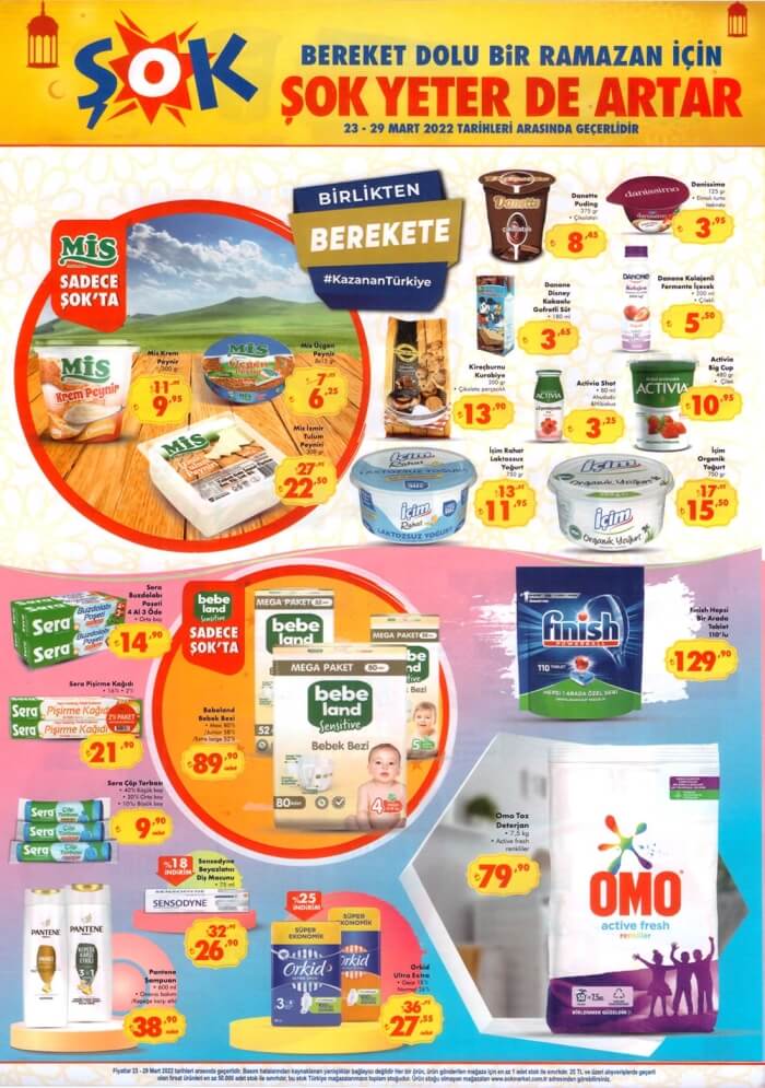ŞOK ta bugün yok yok! ŞOK 23-29 Mart aktüel kataloğunu yayımladı! İşte 23-29 Mart aktüel ürünler kataloğu!