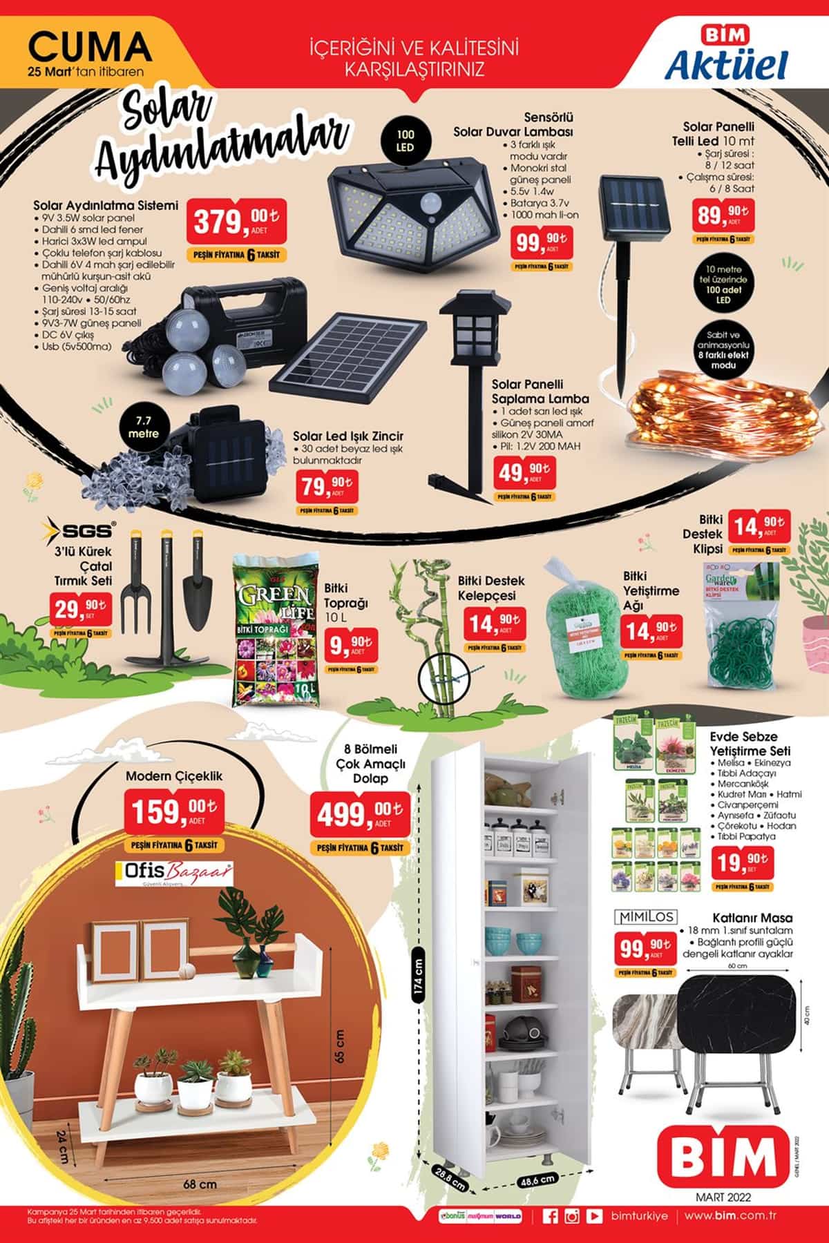 BİM 25 Mart 2022 aktüel kataloğunda Ramazan indirimi! İşte BİM 25 Mart 2022 aktüel ürünlerin fiyat listesi!