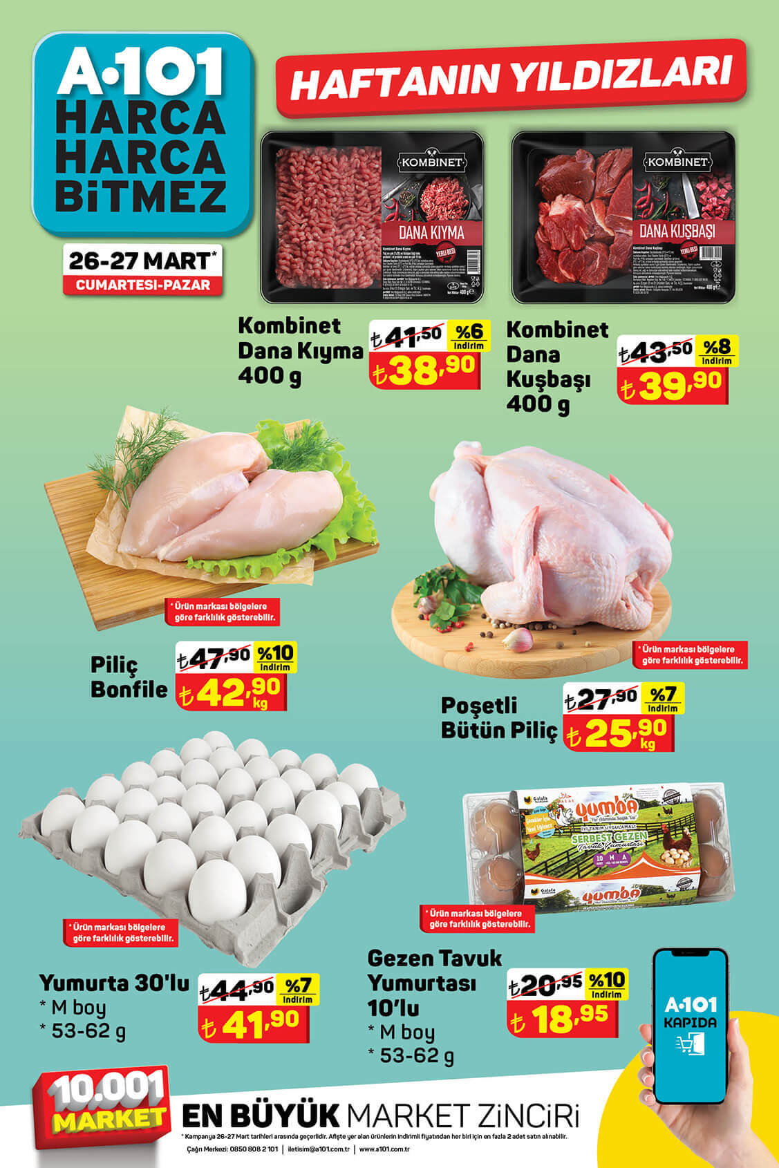 A101 26 Mart 2022 aktüel ürünler kataloğunu yayımladı! İşte A101 26 Mart 2022 aktüel ürünler kataloğu fiyat listesi!