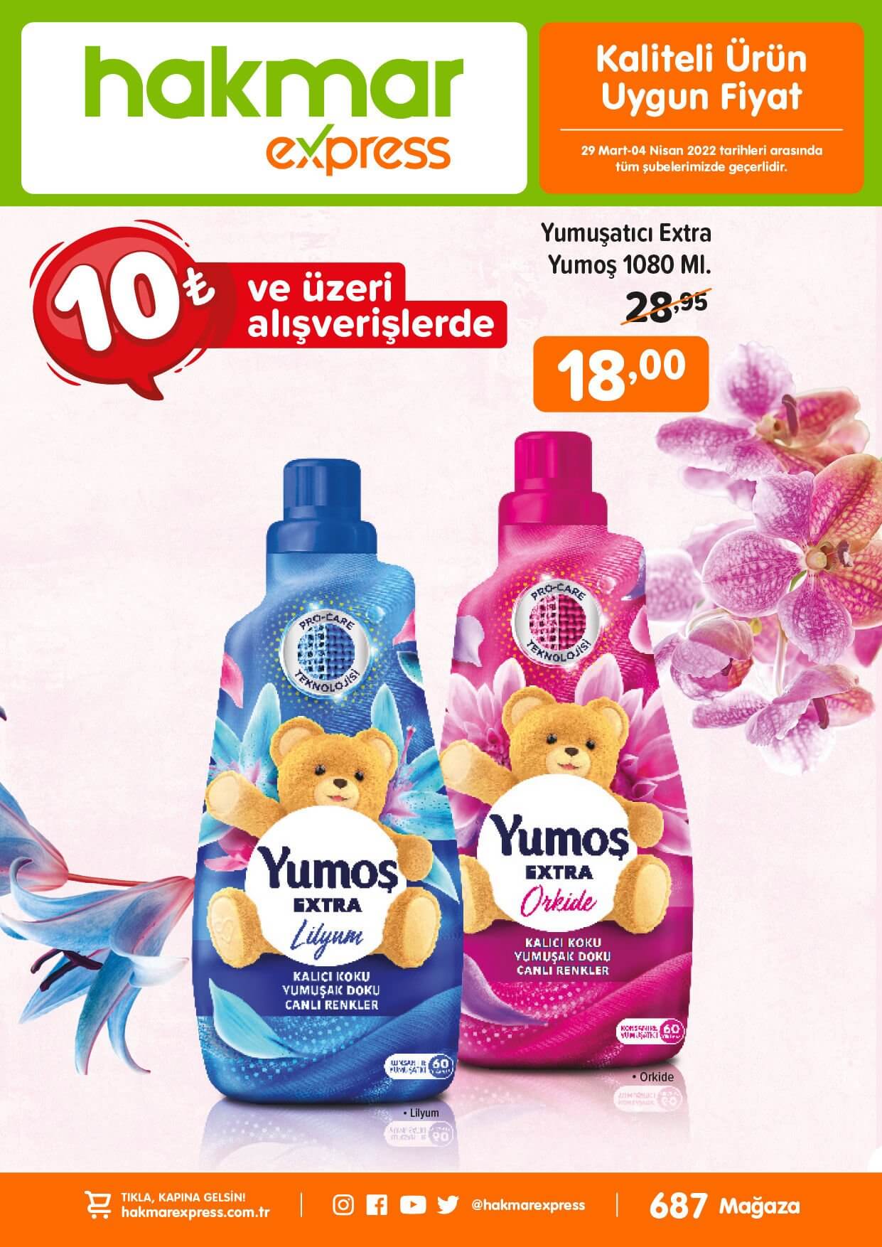 Hakmar Express 29 Mart 2022 aktüel ürünler kataloğunu yayımladı! İşte 29 Mart 2022 fiyat listesi!
