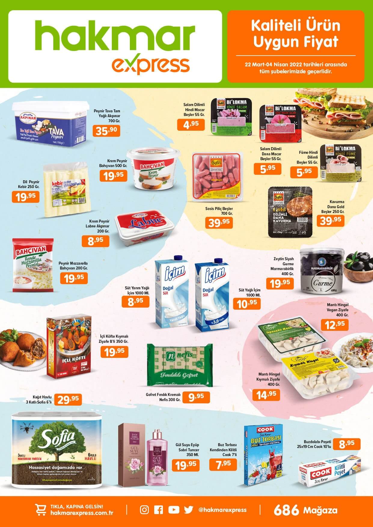 Hakmar Express 29 Mart 2022 aktüel ürünler kataloğunu yayımladı! İşte 29 Mart 2022 fiyat listesi!