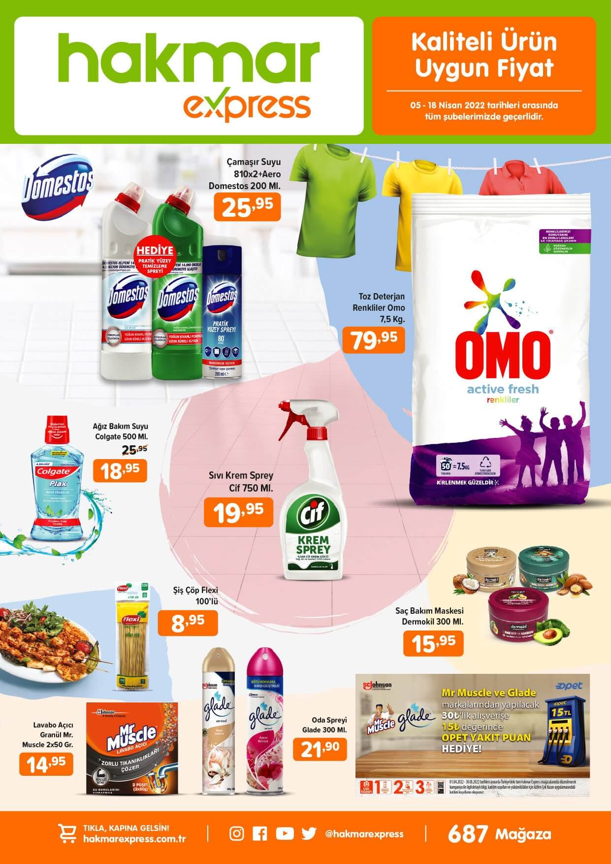 Hakmar Express 5 Nisan 2022 aktüel ürünler kataloğunu yayımladı! İşte fiyat listesi...
