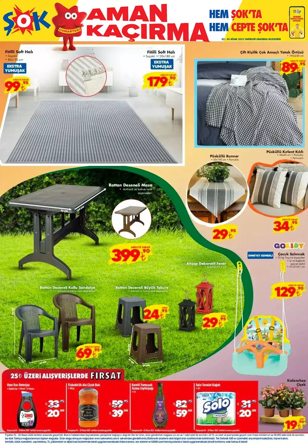 ŞOK ta 2 Nisan fırsatı! ŞOK 2 Nisan 2022 aktüel ürünler kataloğu belli oldu! İşte fiyat listesi!