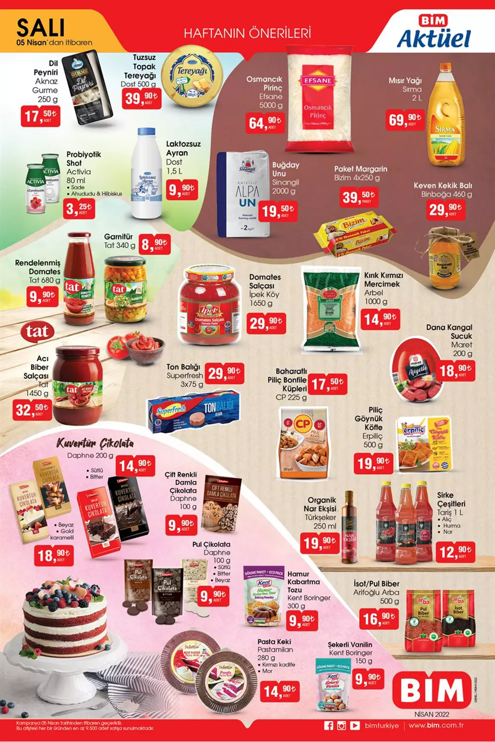 BİM 5 Nisan aktüel ürünler kataloğu belli oldu! İşte fiyat listesi!