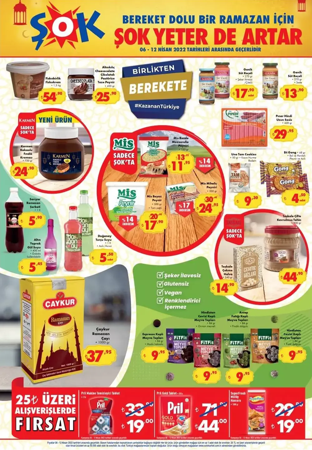 ŞOK 6 Nisan 2022 aktüel ürünler kataloğu! İşte ŞOK ürünler kataloğu fiyat listesi!