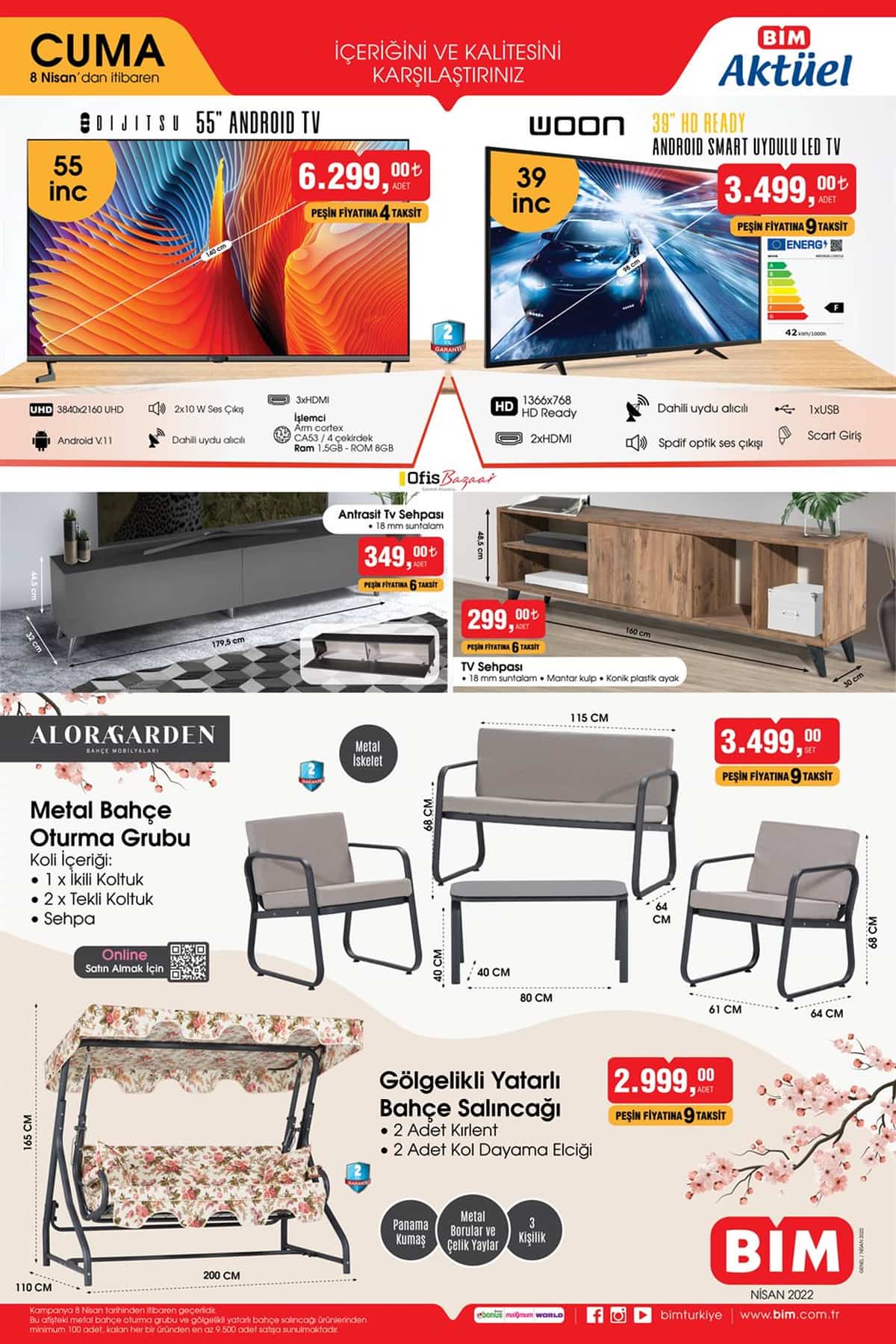 BİM aktüel katalog 8 Nisan 2022! İşte BİM aktüel ürünlerin fiyat listesi...