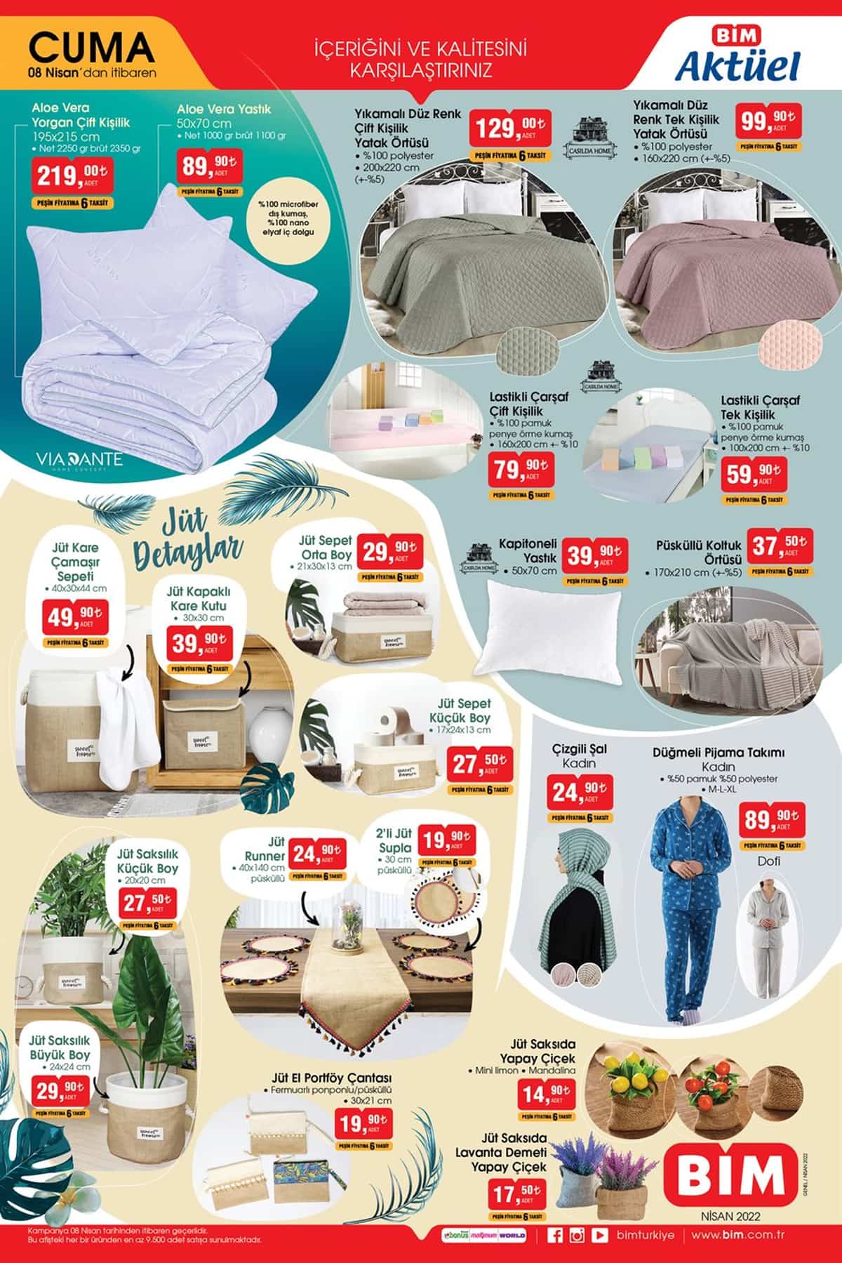 BİM 8 Nisan 2022 aktüel kataloğunda büyük indirim! Dijitsu 55″ Android Tv: 6.299 TL! İşte fiyat listesi...