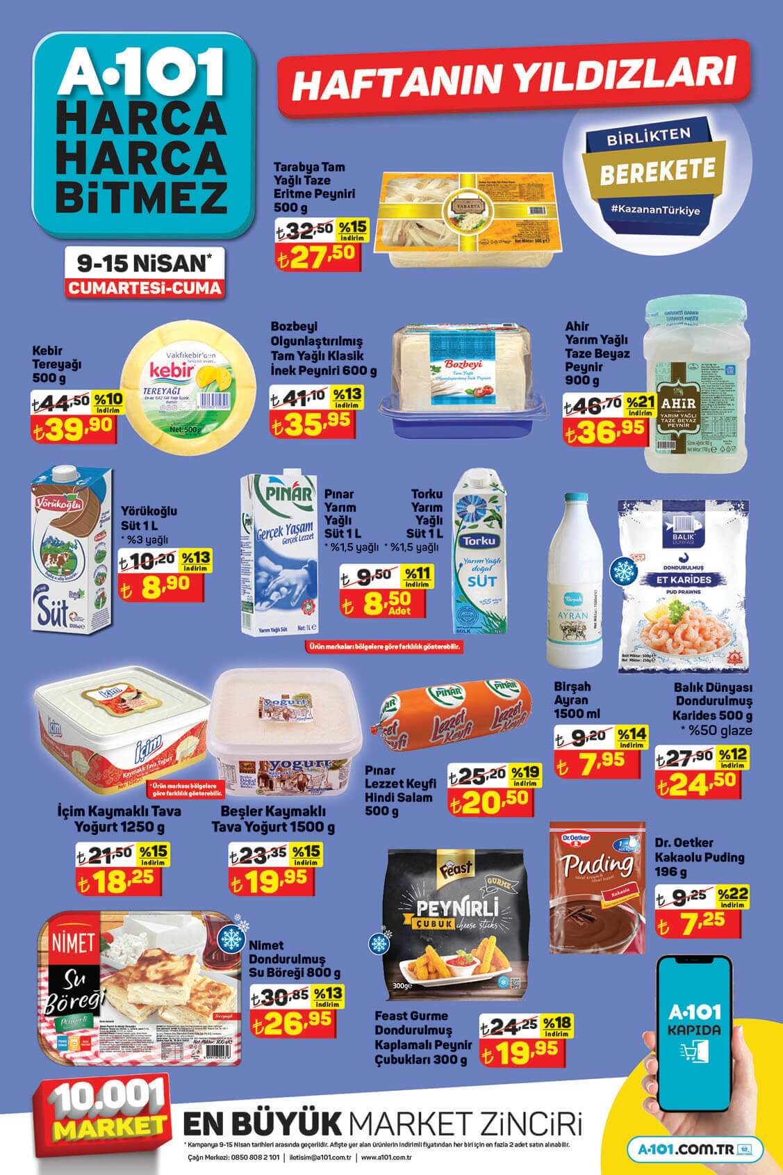 A101 10 Nisan 2022 Aktüel ürünler kataloğu belli oldu! İşte 10 Nisan 2022 fiyat listesi...