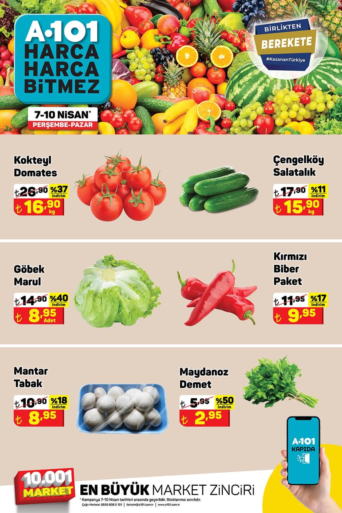 A101 10 Nisan 2022 Aktüel ürünler kataloğu belli oldu! İşte 10 Nisan 2022 fiyat listesi...