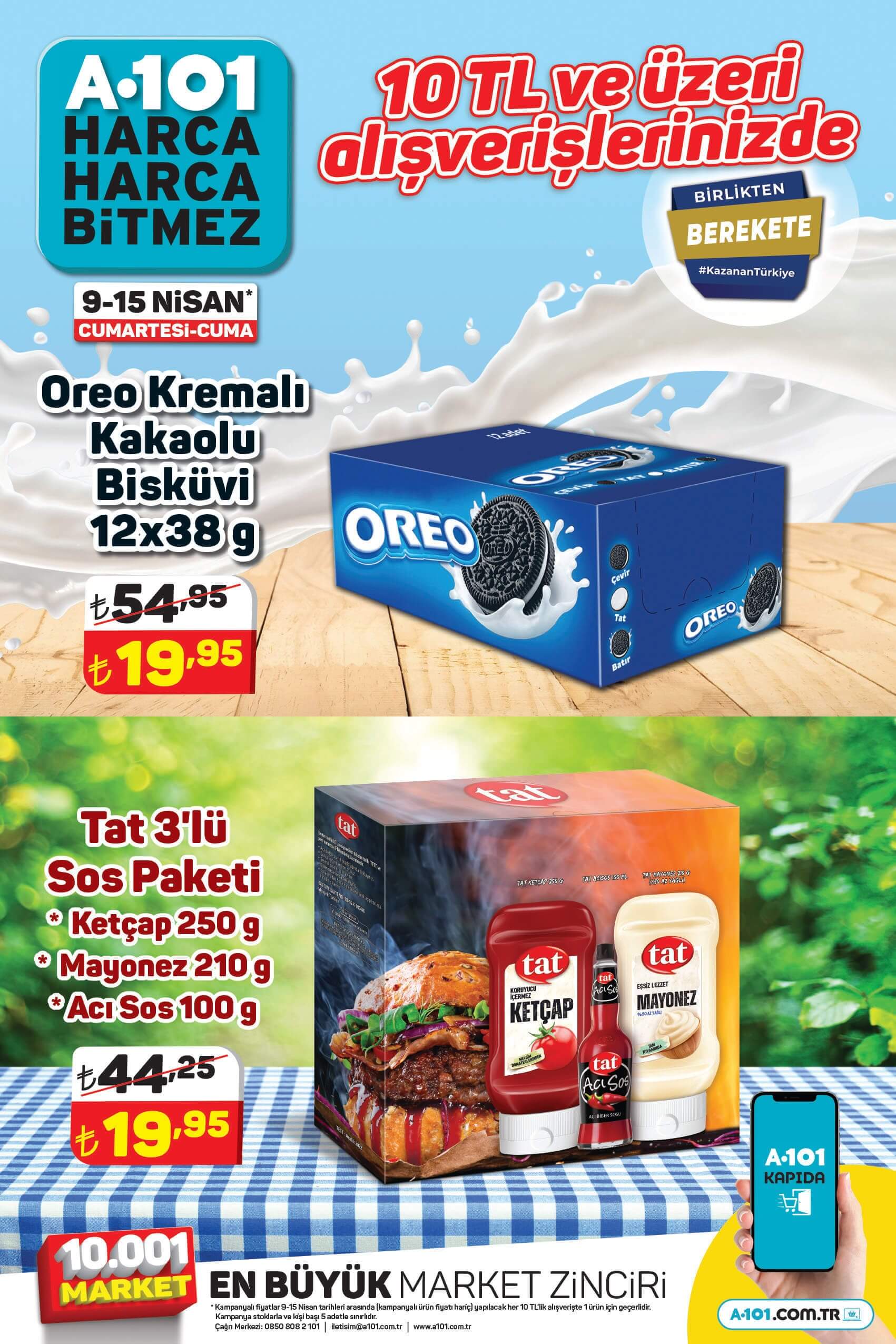 A101 10 Nisan 2022 Aktüel ürünler kataloğu belli oldu! İşte 10 Nisan 2022 fiyat listesi...