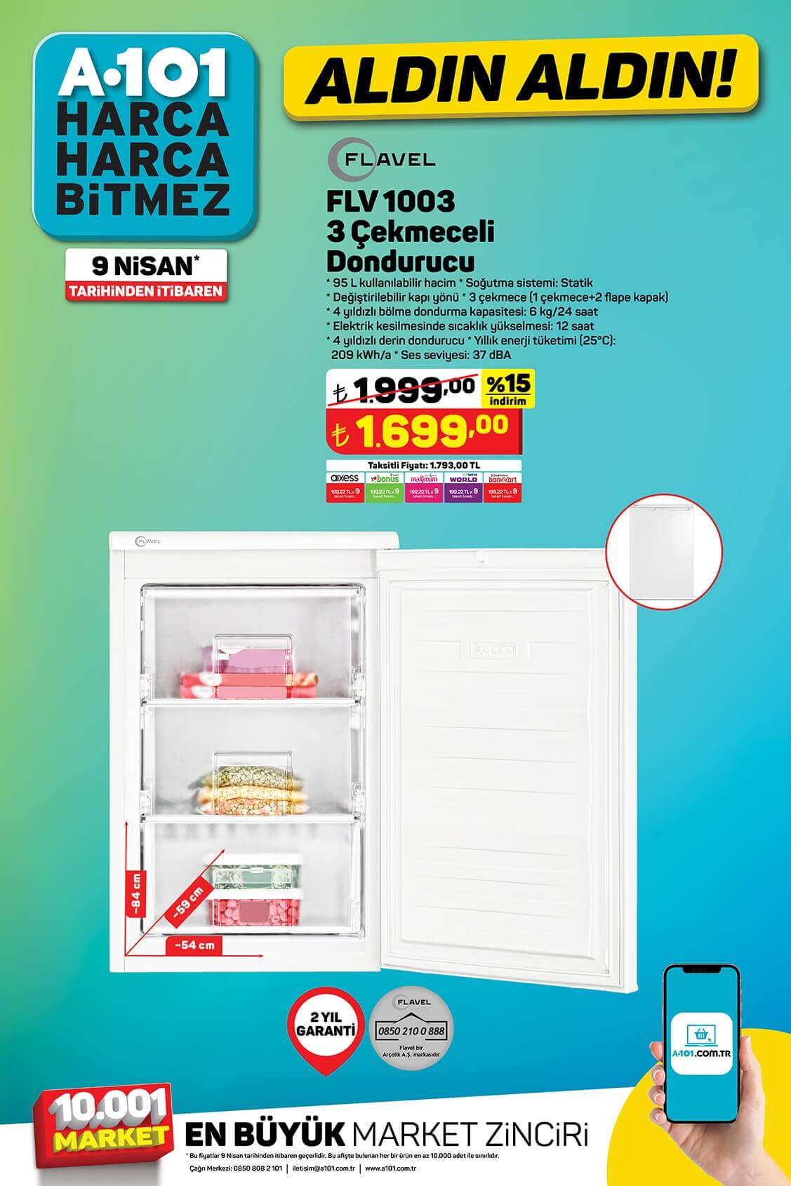 A101 aktüel 14 Nisan kataloğunda indirim yağmuru! Bugün A101 de neler var? İşte 14 Nisan 2022 fiyat listesi