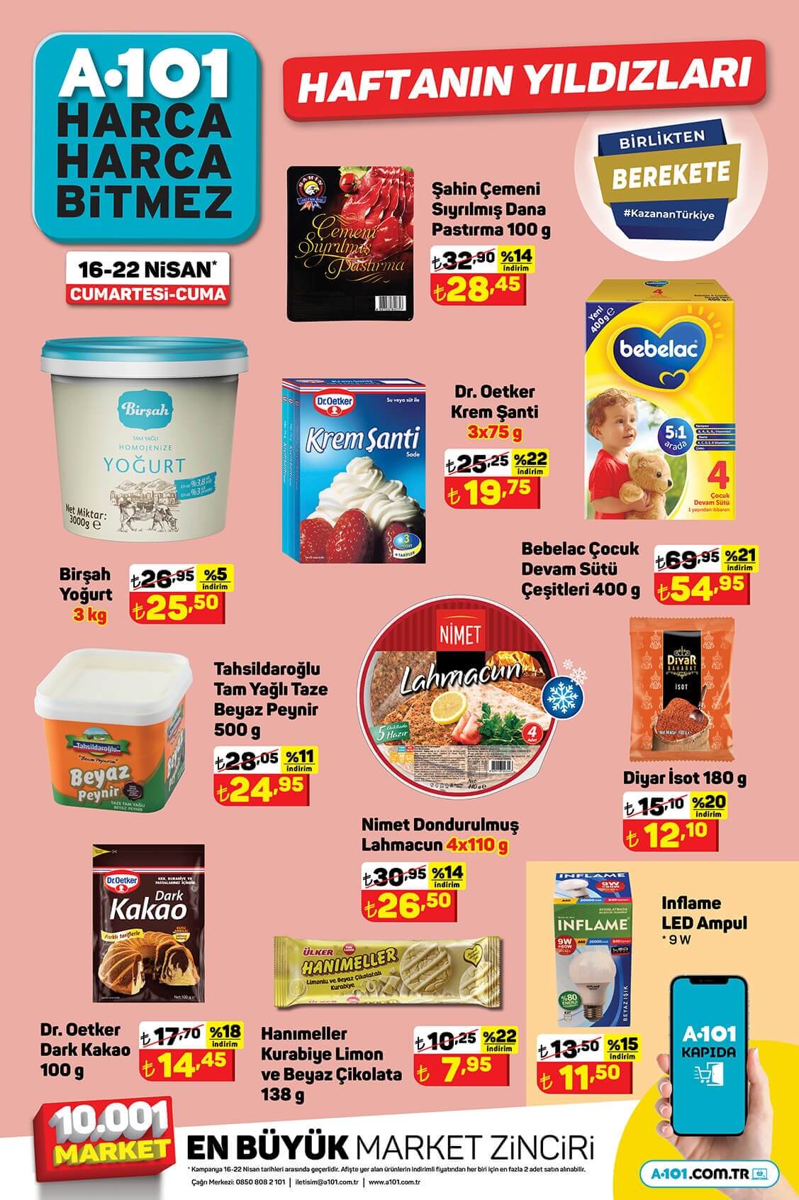 A101 hafta sonu indirimi başladı! Tavuk, yumurta, pastırma, sucuk... İşte 16 Nisan 2022 aktüel ürünler fiyat listesi