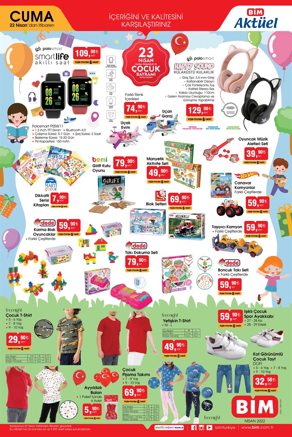 22 Nisan da BİM e hangi teknolojik ürünler gelecek? Teknolojik ürünler kaç lira? İşte 22 nisan ürün ve fiyat listesi...