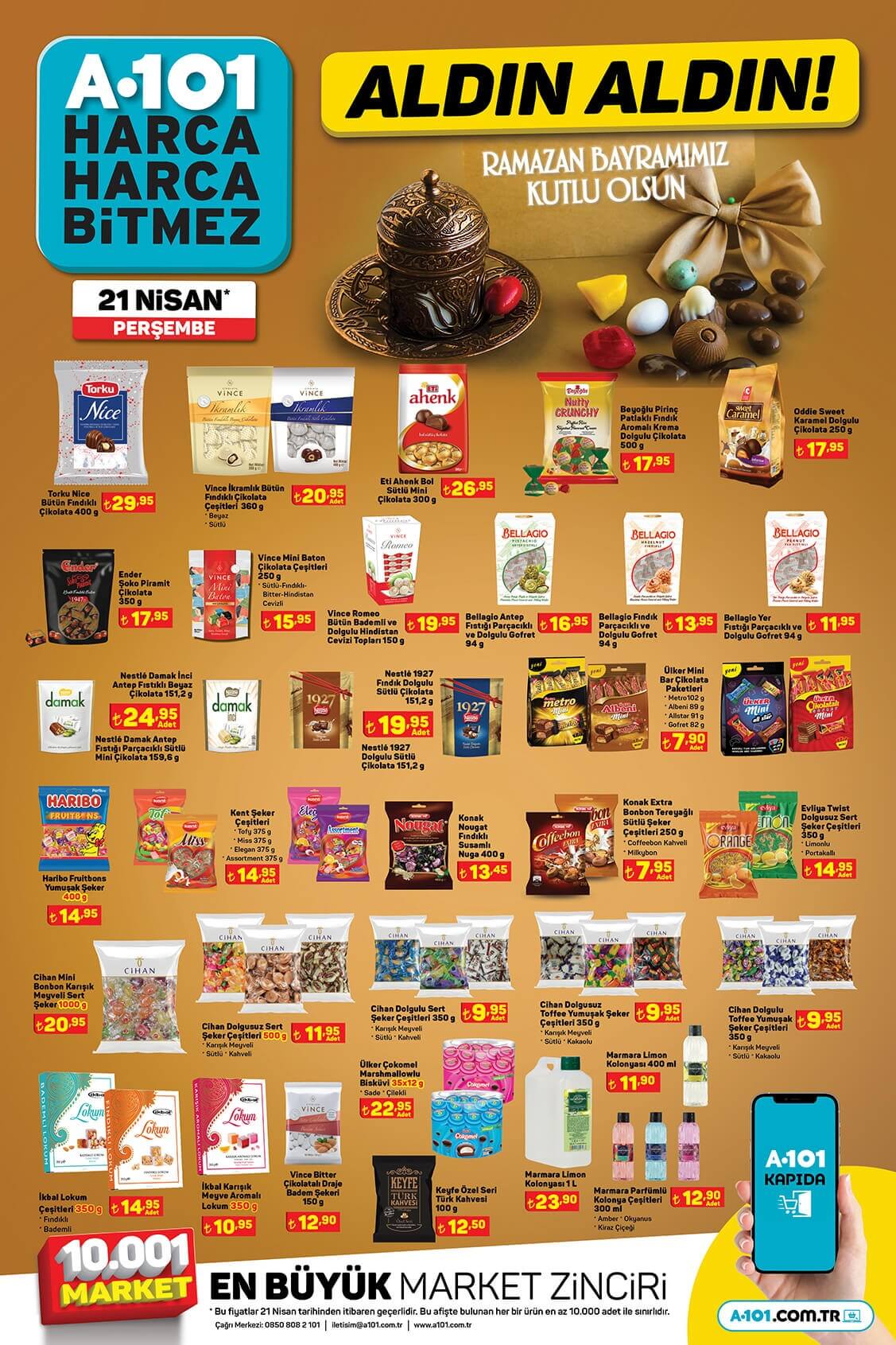 A101 aktüel kataloğu yayımlandı! İşte 21, 22, 23, 24 Nisan 2022 A101 aktüel ürünler kataloğu ve fiyat listesi...