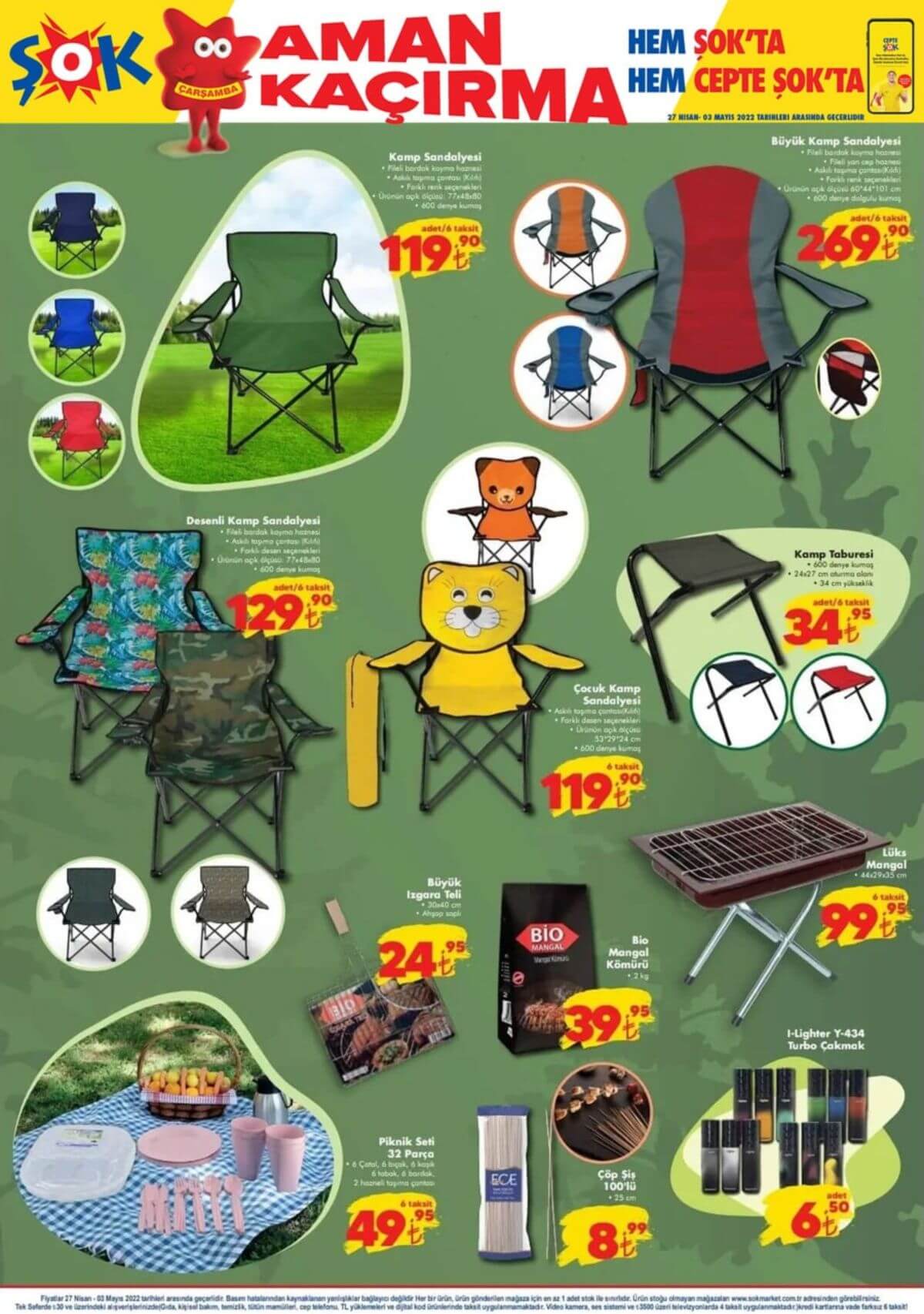 ŞOK aktüel kataloğu 27 Nisan 2022! İşte ŞOK aktüel kataloğu 25,26,27 Nisan 2022 fiyat listesi!
