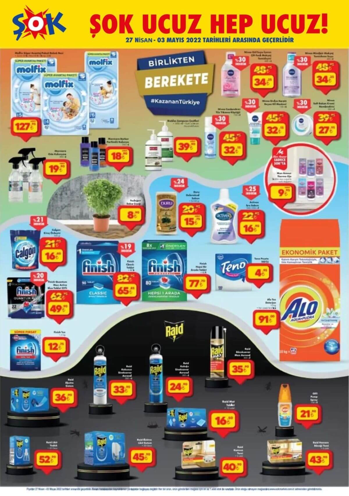 ŞOK aktüel kataloğu 27 Nisan 2022! İşte ŞOK aktüel kataloğu 25,26,27 Nisan 2022 fiyat listesi!