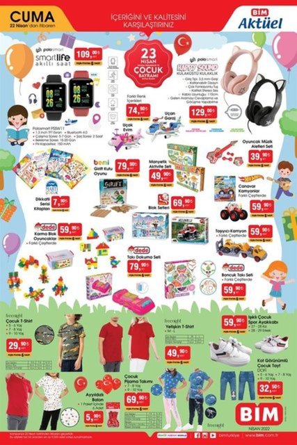 BİM de haftanın indirimli ürünleri belli oldu! İşte BİM aktüel ürünler 23 Nisan 2022 Cumartesi kataloğu