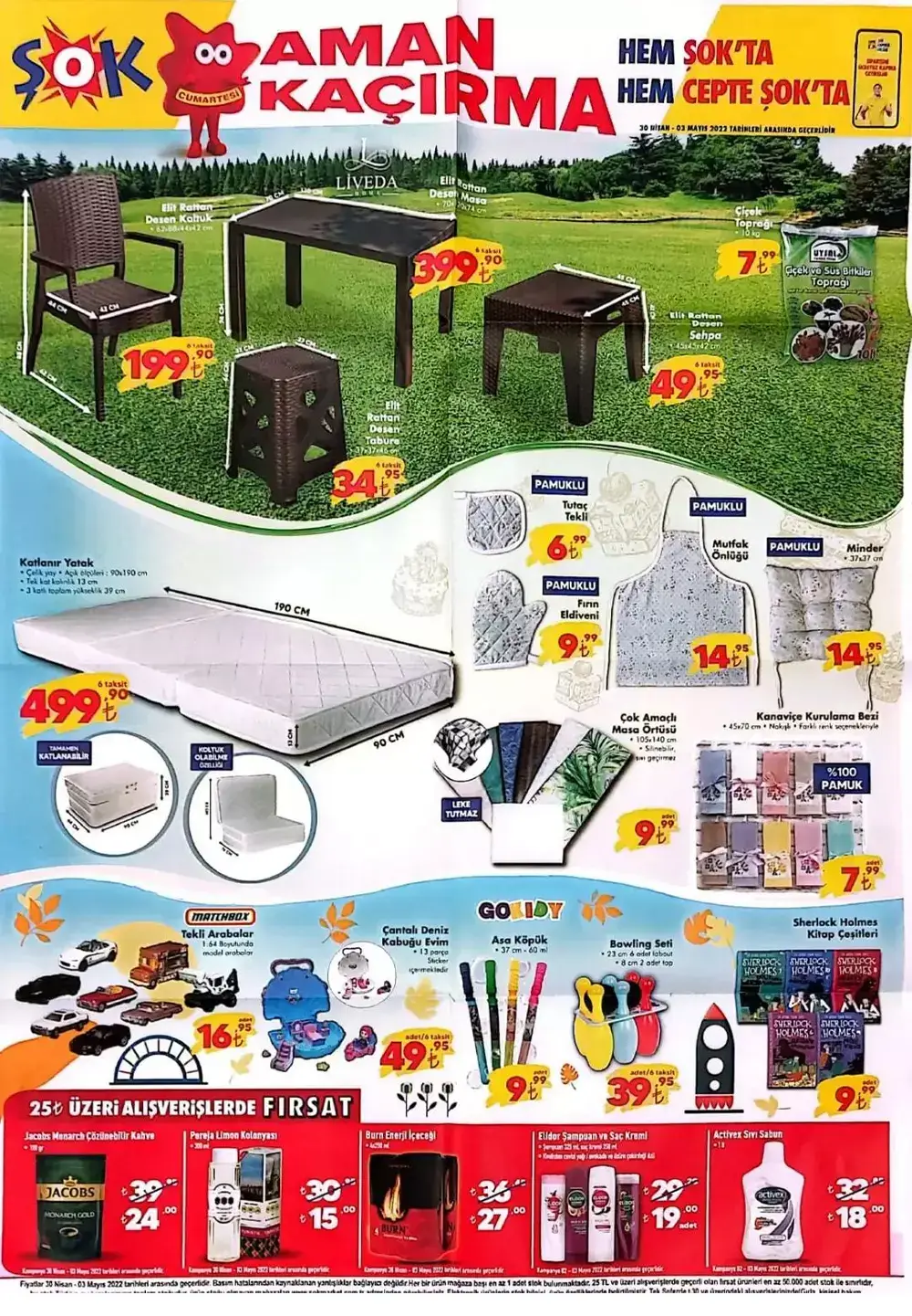 ŞOK ta bu hafta neler var? İşte ŞOK aktüel ürünler kataloğu 30 Nisan-3 Mayıs 2022 fiyat listesi...