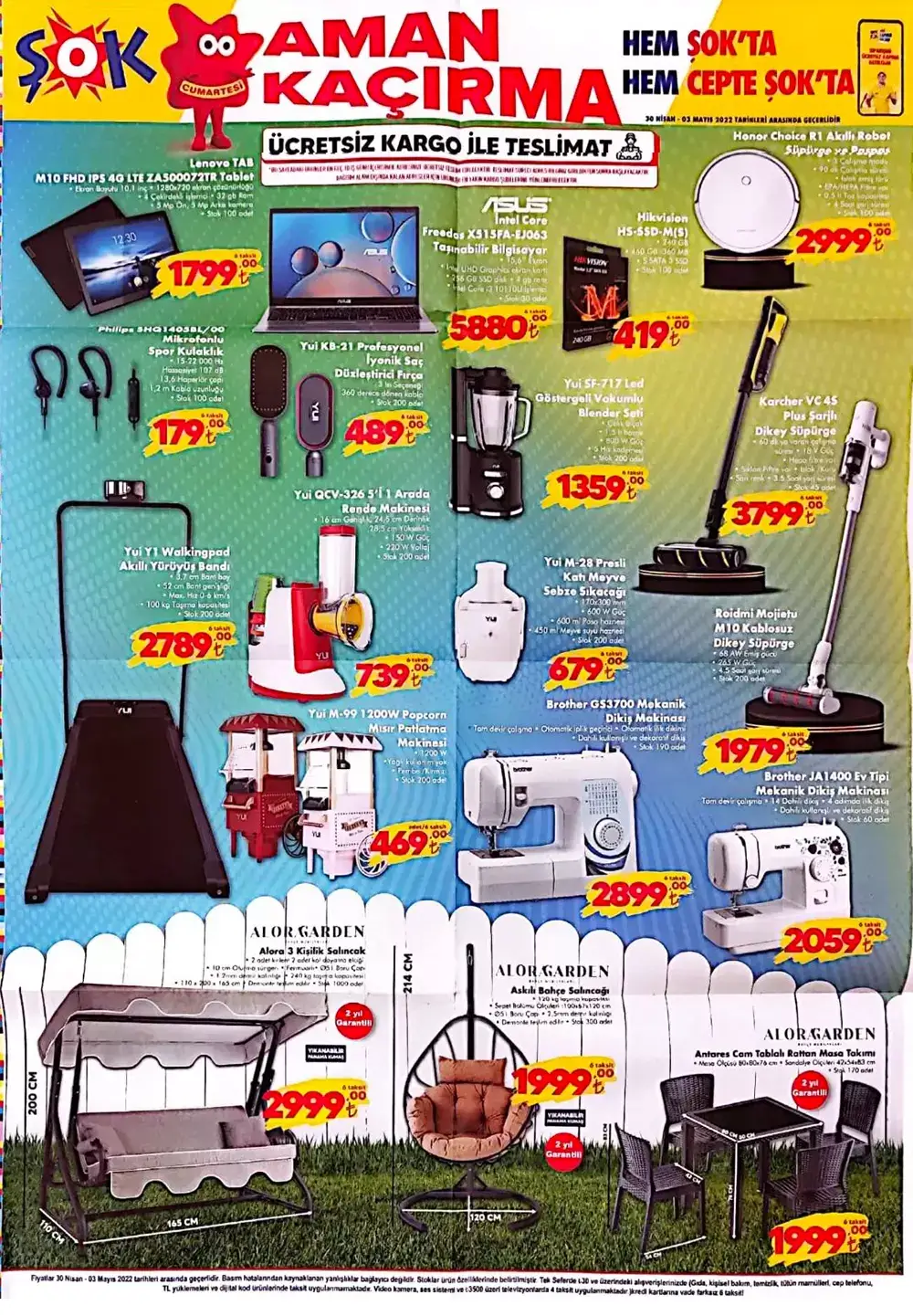ŞOK ta bu hafta neler var? İşte ŞOK aktüel ürünler kataloğu 30 Nisan-3 Mayıs 2022 fiyat listesi...