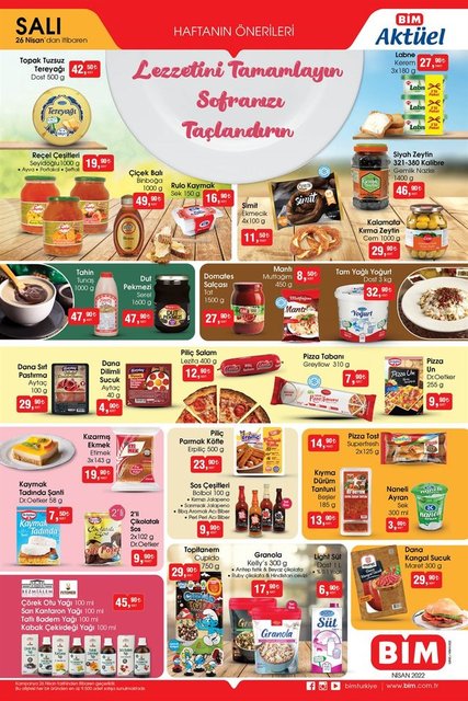 BİM de büyük kampanya! İşte BİM 26 Nisan Salı aktüel ürünler kataloğu