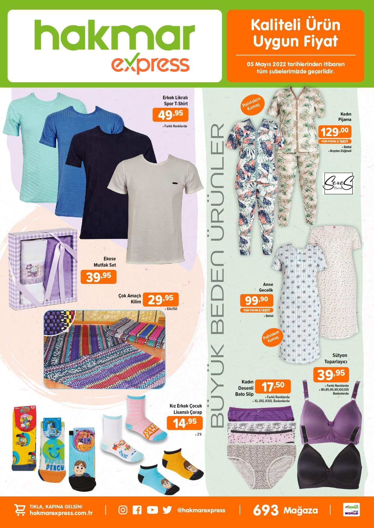 Hakmar 5 Mayıs 2022 aktüel ürünler kataloğu! İşte 5 Mayıs 2022 aktüel ürünler fiyat listesi!