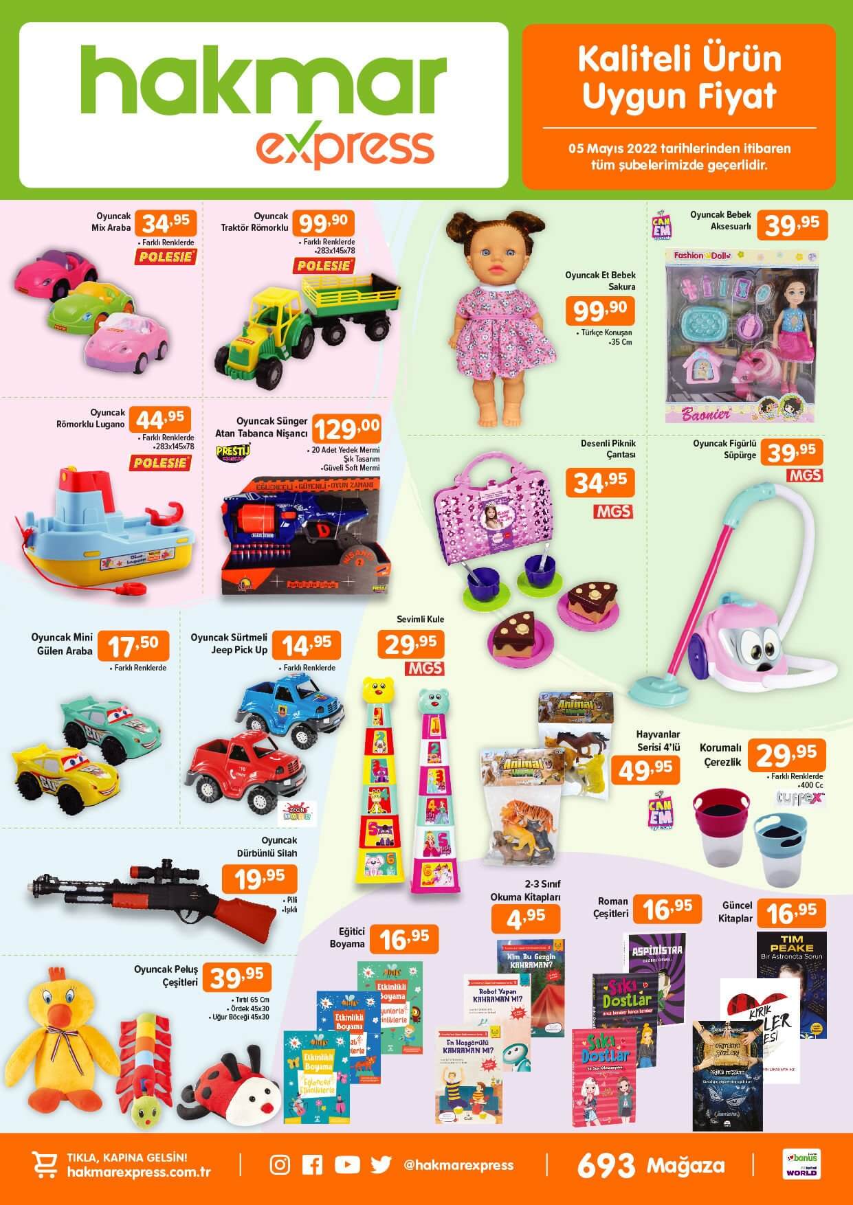 Hakmar 5 Mayıs 2022 aktüel ürünler kataloğu! İşte 5 Mayıs 2022 aktüel ürünler fiyat listesi!