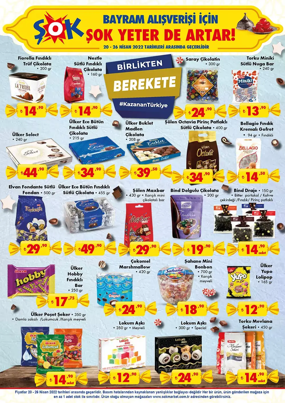 Bayram şekeri fiyatları ne kadar? En ucuz şeker hangi markette? İşte BİM, ŞOK, A101, MİGROS 29 Nisan 2022 fiyat listesi