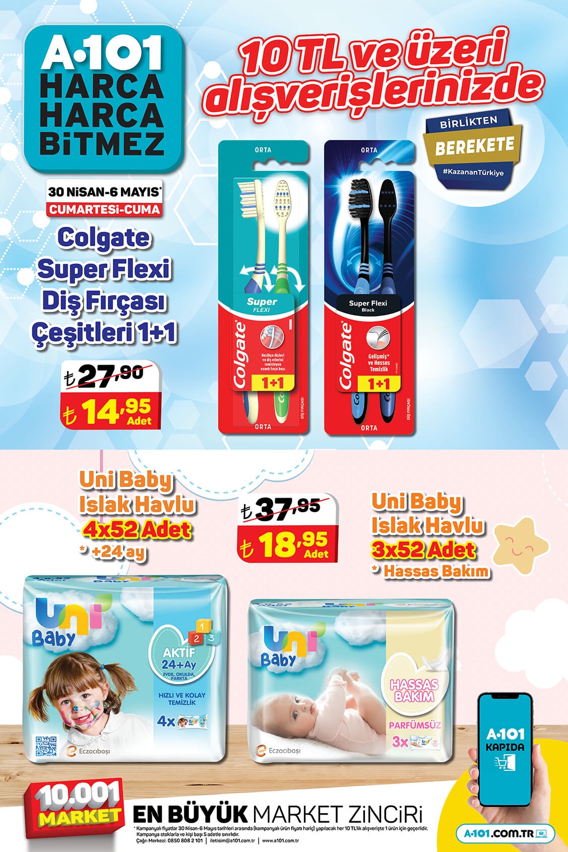 A101 bayram öncesi indirimli ürünlerini açıkladı! İşte A101 30 Nisan 2022 aktüel ürünler kataloğu fiyat listesi...