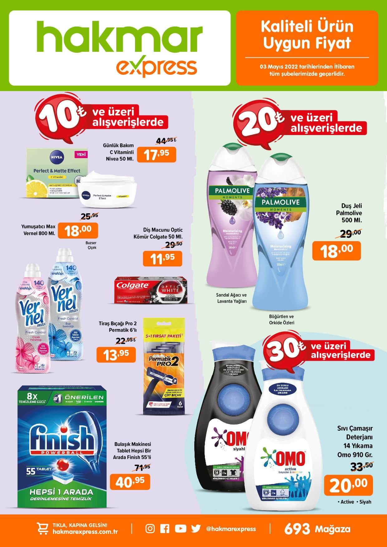 Hakmar 3 Mayıs 2022 aktüel ürünler kataloğu yayımlandı! İşte 3 Mayıs 2022 aktüel ürünler fiyat listesi!