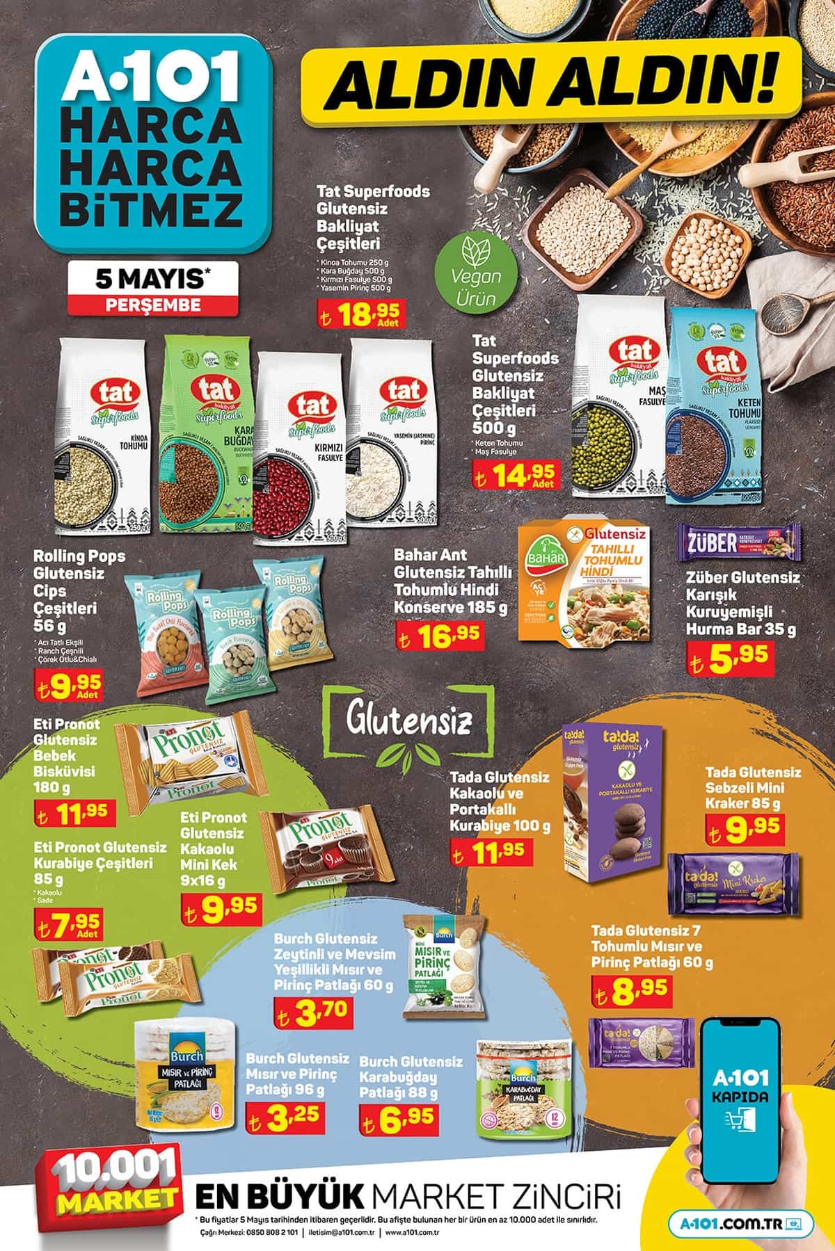 A101 anneler gününe özel aktüel ürünler kataloğu yayımladı! İşte A101 aktüel ürünler 5 Mayıs 2022 fiyat listesi..
