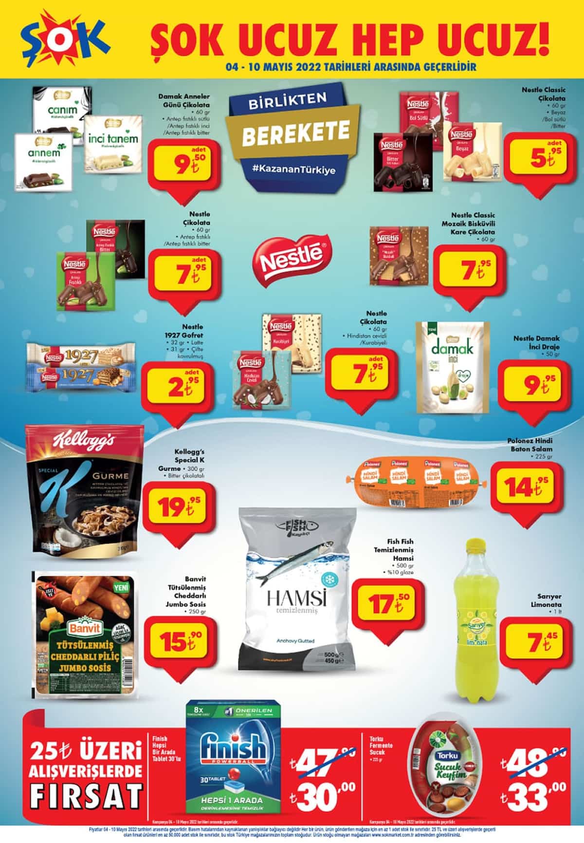 ŞOK ta bu hafta neler var? İşte ŞOK 4 Mayıs 2022 aktüel ürünler kataloğu fiyat listesi