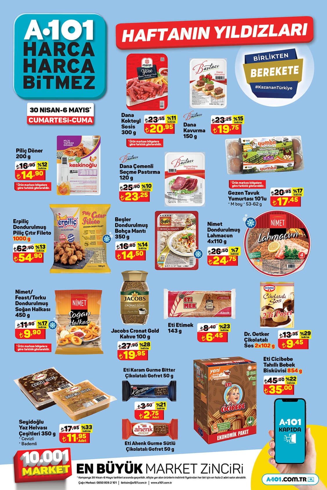 A101 kırmızı et şarküteri ürünlerinde indirim! İşte 5 Mayıs 2022 fiyat listesi...