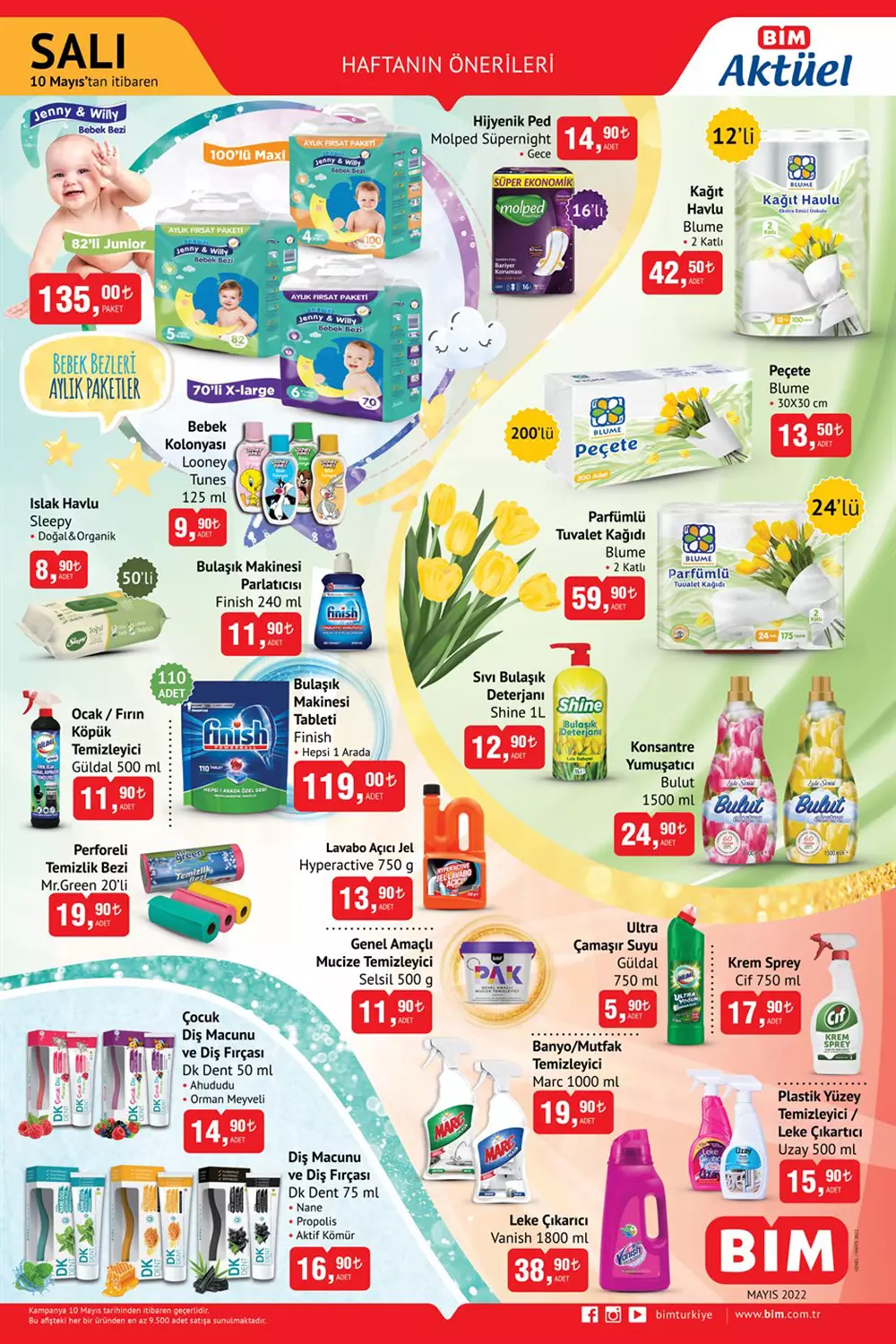 BİM aktüel kataloğu 10 Mayıs 2022! BİM de bu Cuma neler var? İşte 10 Mayıs 2022 fiyat listesi