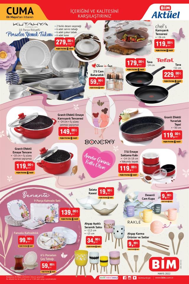 BİM de büyük fırsat! İşte BİM 6 Mayıs 2022 aktüel ürünler kataloğundaki kaçırılmayacak kampanya