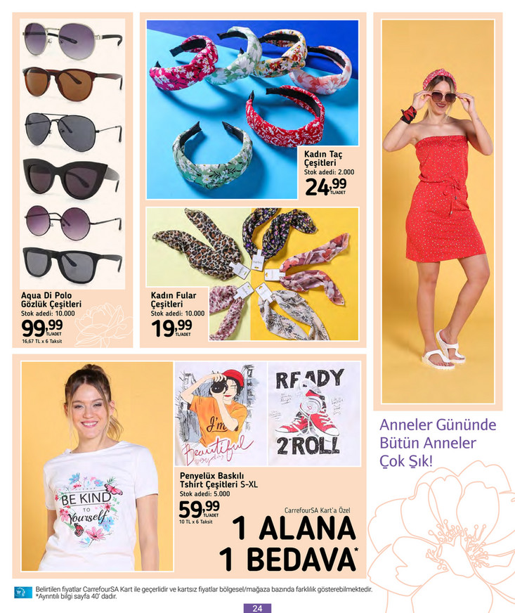 Carrefoursa da Anneler Günü ne özel yüzde 40 indirim yağmuru! İşte 6 Mayıs aktüel ürünler kataloğu fiyat listesi