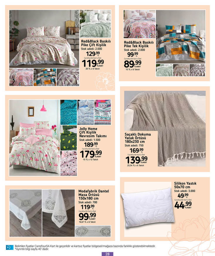 Carrefoursa da Anneler Günü ne özel yüzde 40 indirim yağmuru! İşte 6 Mayıs aktüel ürünler kataloğu fiyat listesi
