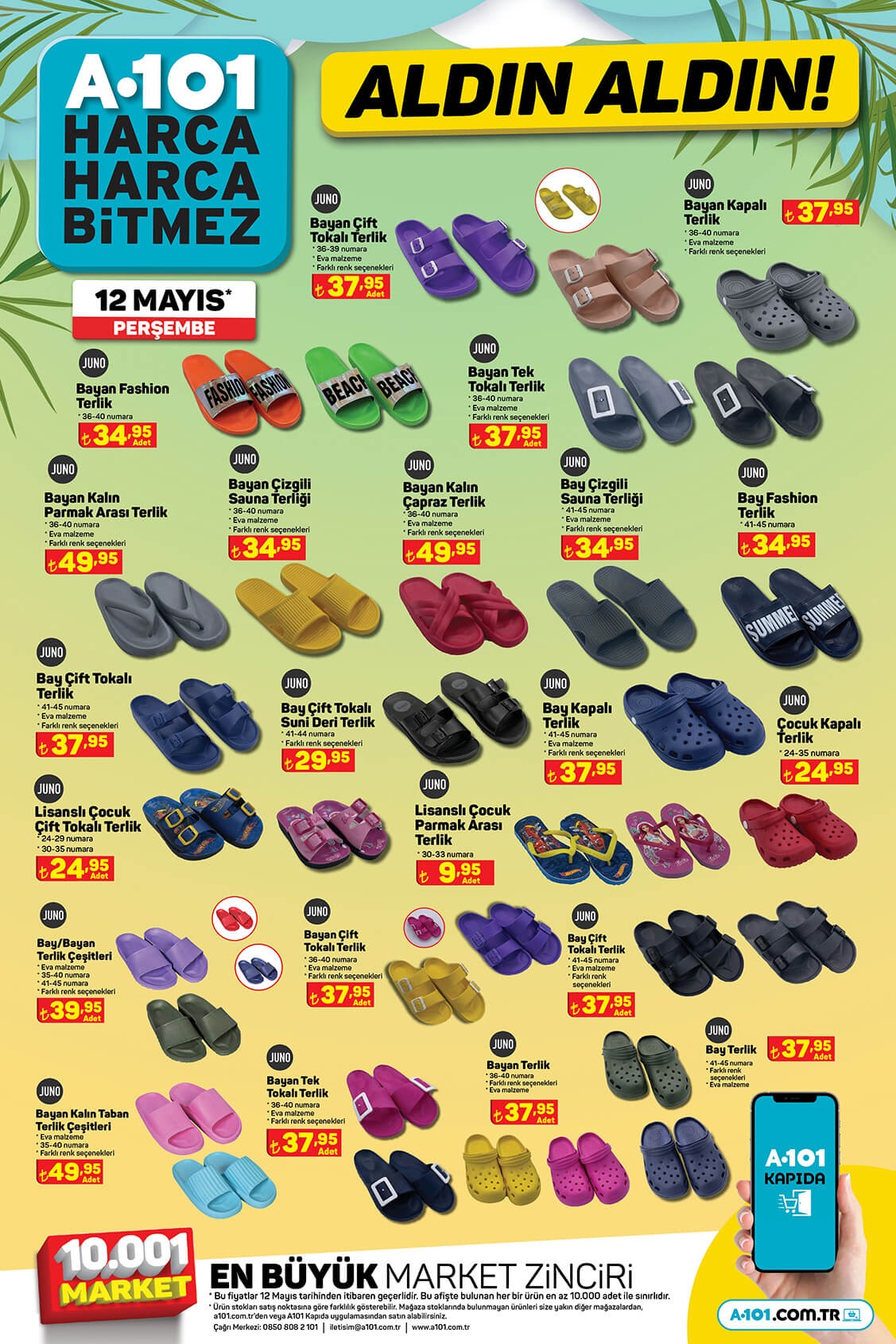 A101 aktüel ürünler kataloğu 12 Mayıs! İşte A101 12 Mayıs 2022 aktüel ürünler kataloğu fiyat listesi...