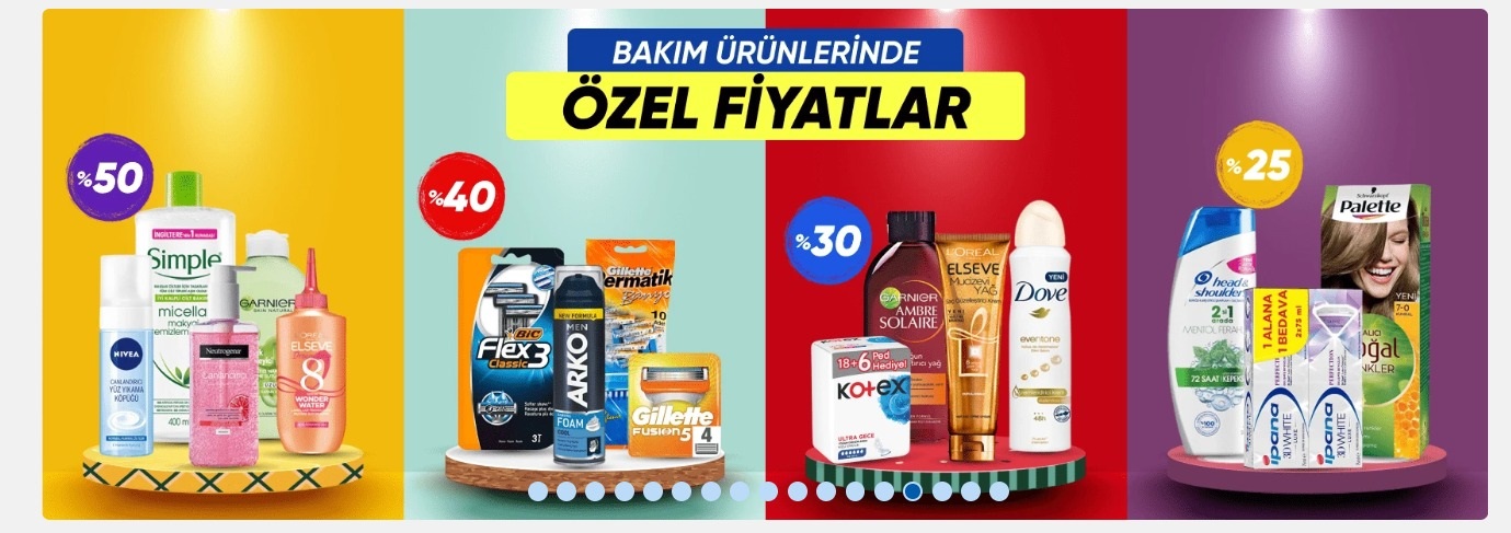 Carrefoursa’dan kozmetik ve bakım ürünlerine yüzde 50 indirim! Bu fırsat kaçmaz…