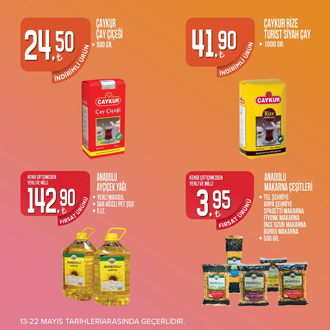 Tarım Kredi den indirim rüzgarı! Peynir, çay, ayçiçek yağı kampanyası... İşte 12 Mayıs 2022 fiyat listesi
