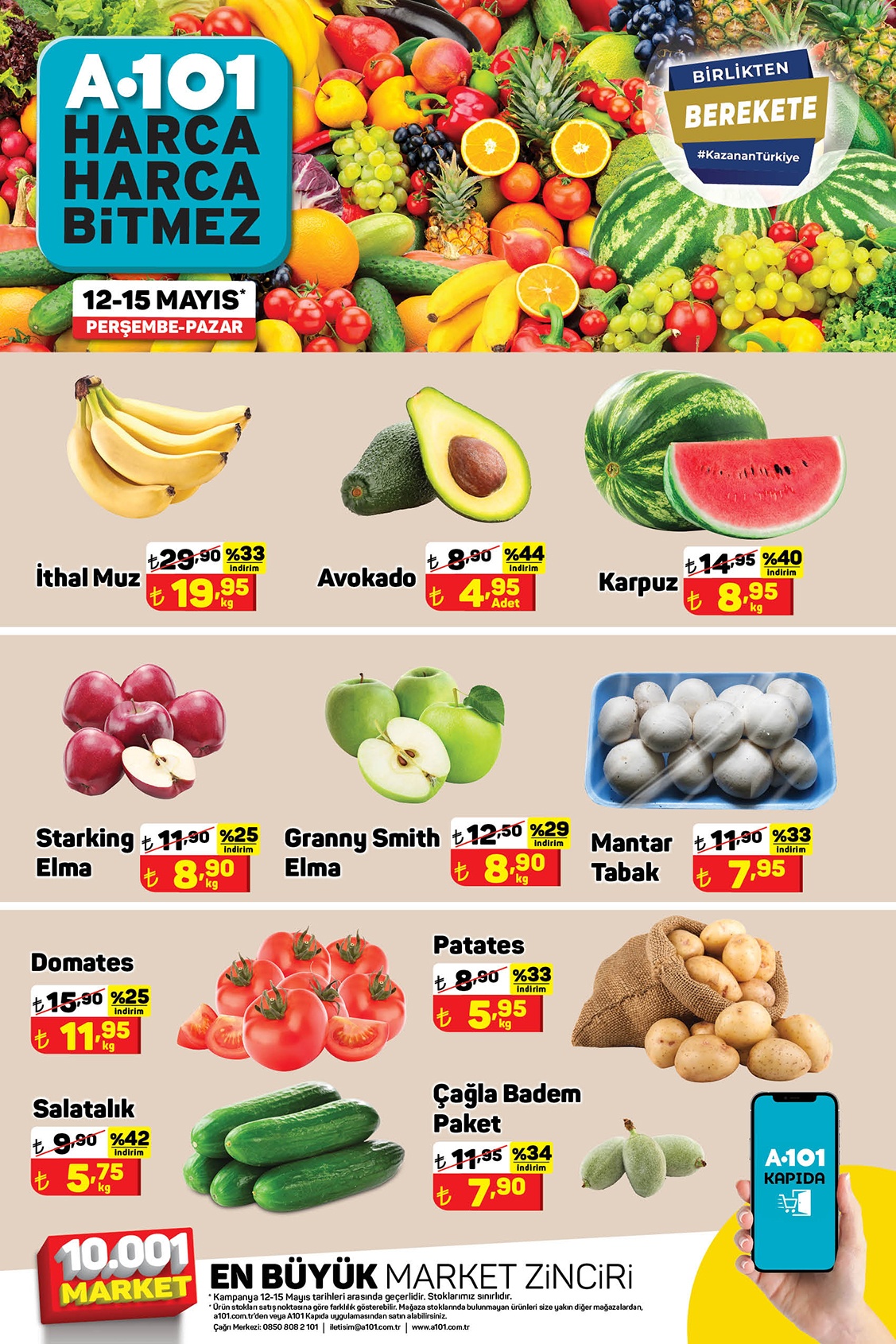 A101 haftanın yıldızlarında büyük indirim! Et, yağ, tuvalet kağıdı, yumurta... İşte 14 Mayıs 2022 fiyat listesi!