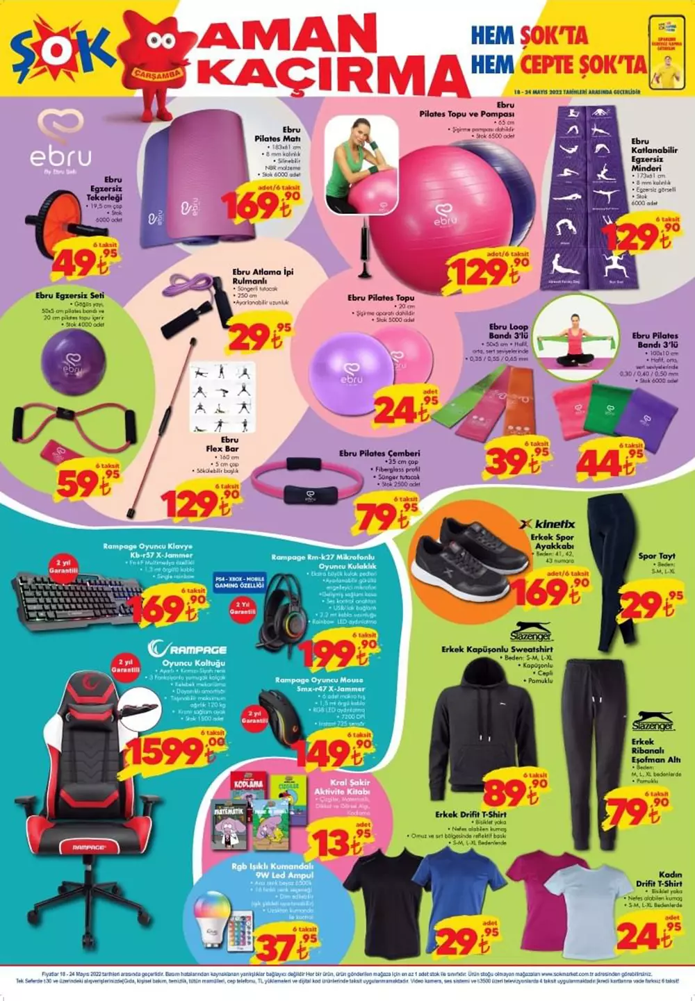ŞOK 18 Mayıs 2022 aktüel kataloğu: Bu hafta ŞOK ta büyük indirim var! Sakın kaçırmayın! İşte 18 Mayıs 2022 fiyat listesi