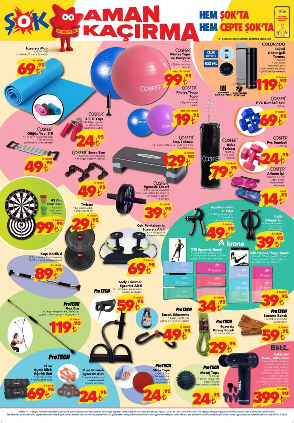 ŞOK 18 Mayıs 2022 aktüel kataloğu: Bu hafta ŞOK ta büyük indirim var! Sakın kaçırmayın! İşte 18 Mayıs 2022 fiyat listesi