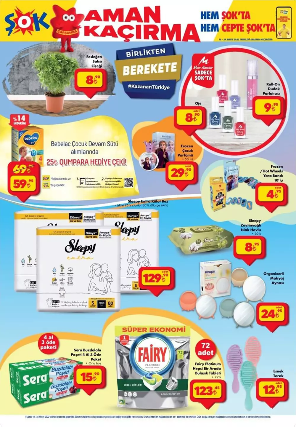 ŞOK 18 Mayıs 2022 aktüel kataloğu: Bu hafta ŞOK ta büyük indirim var! Sakın kaçırmayın! İşte 18 Mayıs 2022 fiyat listesi