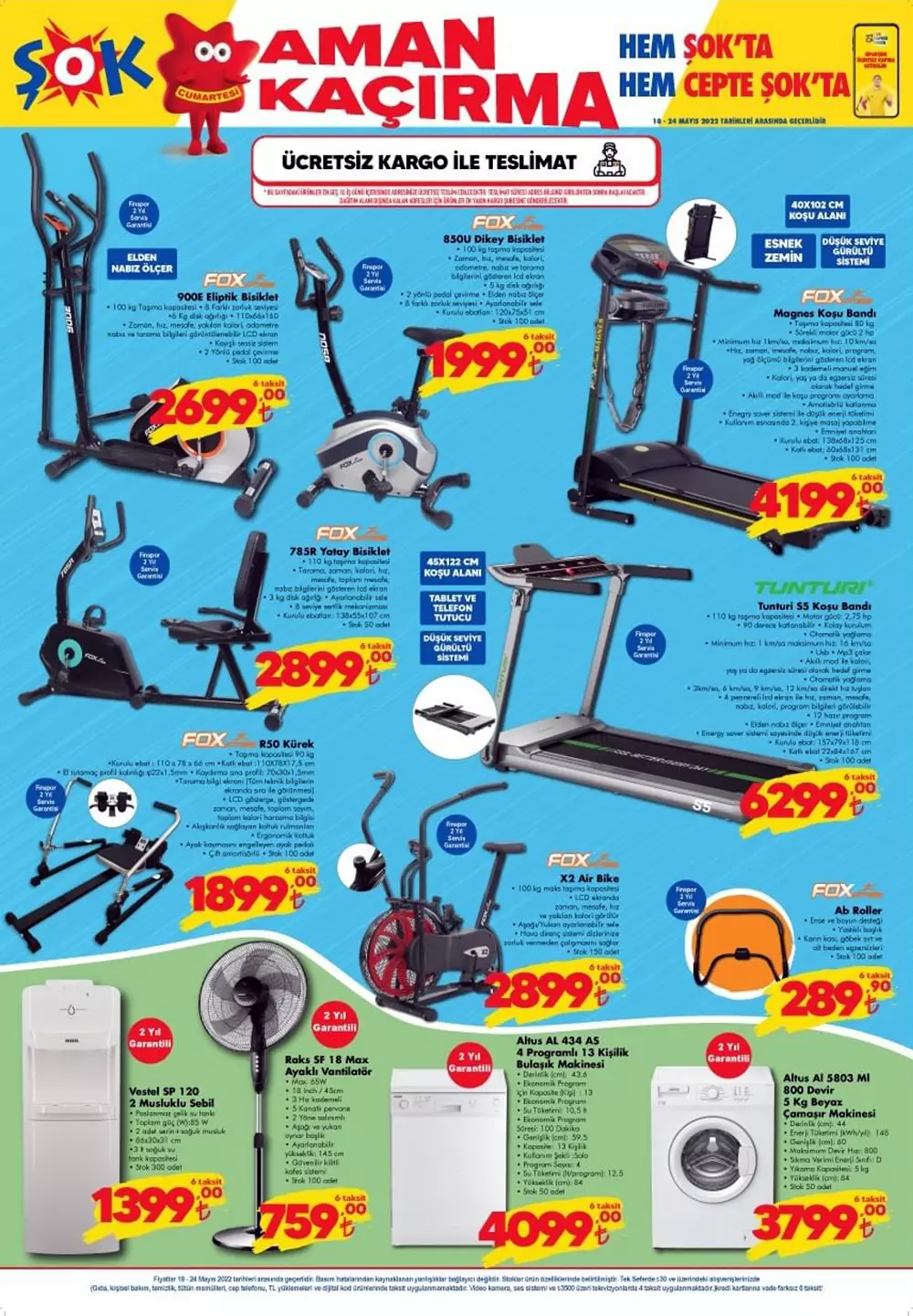 ŞOK 18 Mayıs 2022 aktüel kataloğu: Bu hafta ŞOK ta büyük indirim var! Sakın kaçırmayın! İşte 18 Mayıs 2022 fiyat listesi