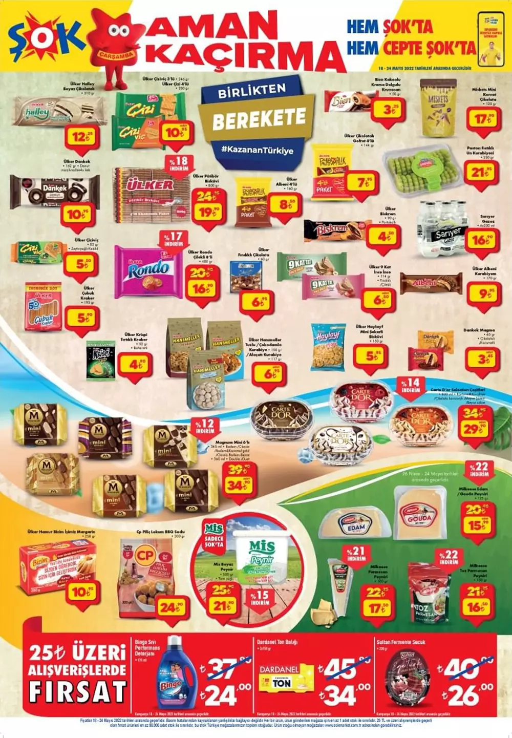ŞOK 18 Mayıs 2022 aktüel kataloğu: Bu hafta ŞOK ta büyük indirim var! Sakın kaçırmayın! İşte 18 Mayıs 2022 fiyat listesi