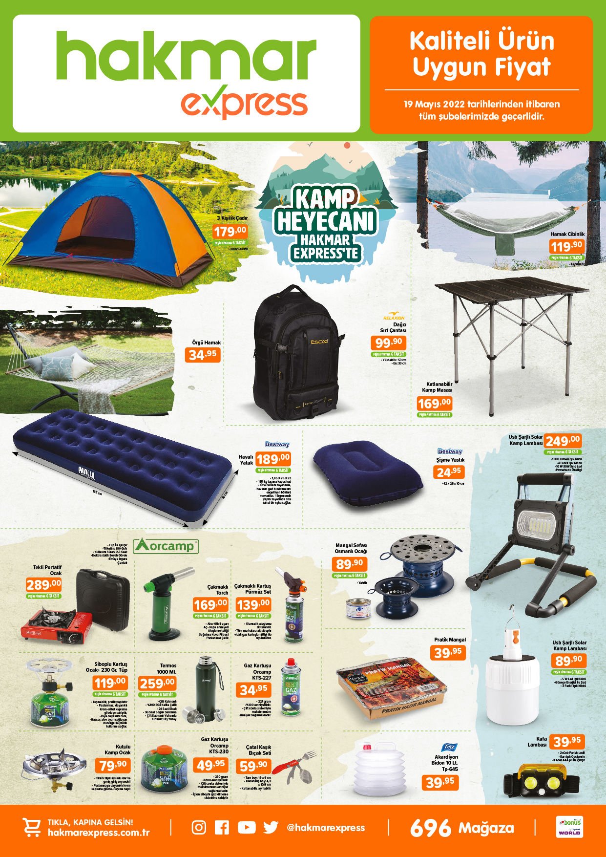 Hakmar 19 Mayıs 2022 aktüel katalog: Hakmar Express te bu hafta neler indirimde? İşte 19 Mayıs 2022 fiyat listesi...