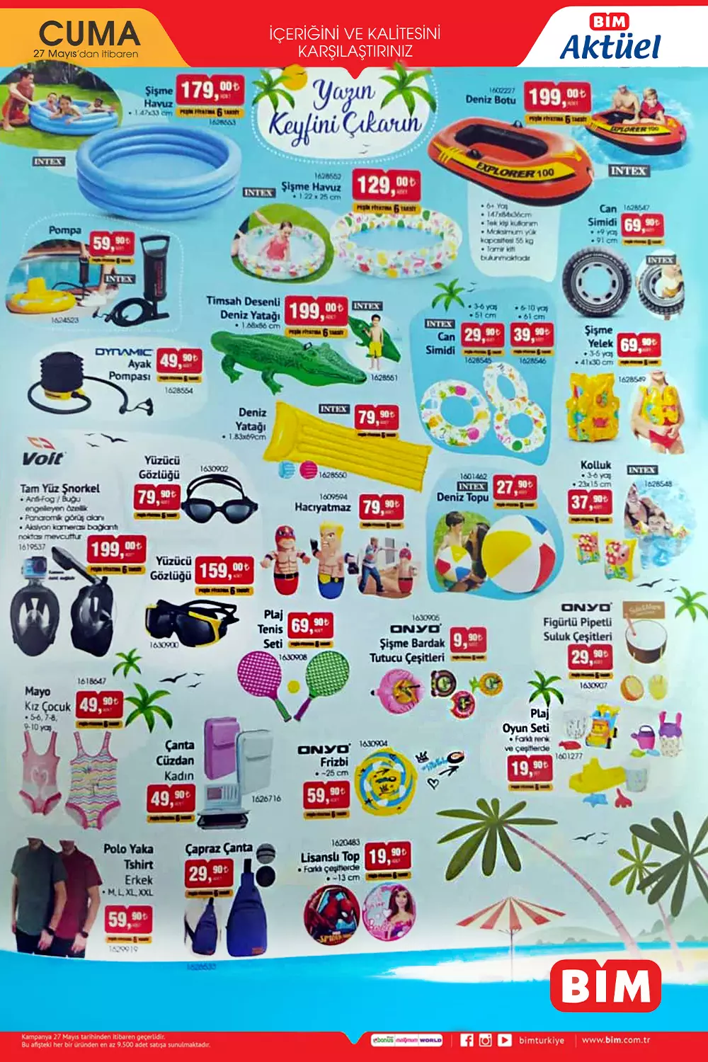 BİM 27 Mayıs 2022 aktüel ürünler kataloğu belli oldu! İşte 27 MAyıs 2022 fiyat listesi...