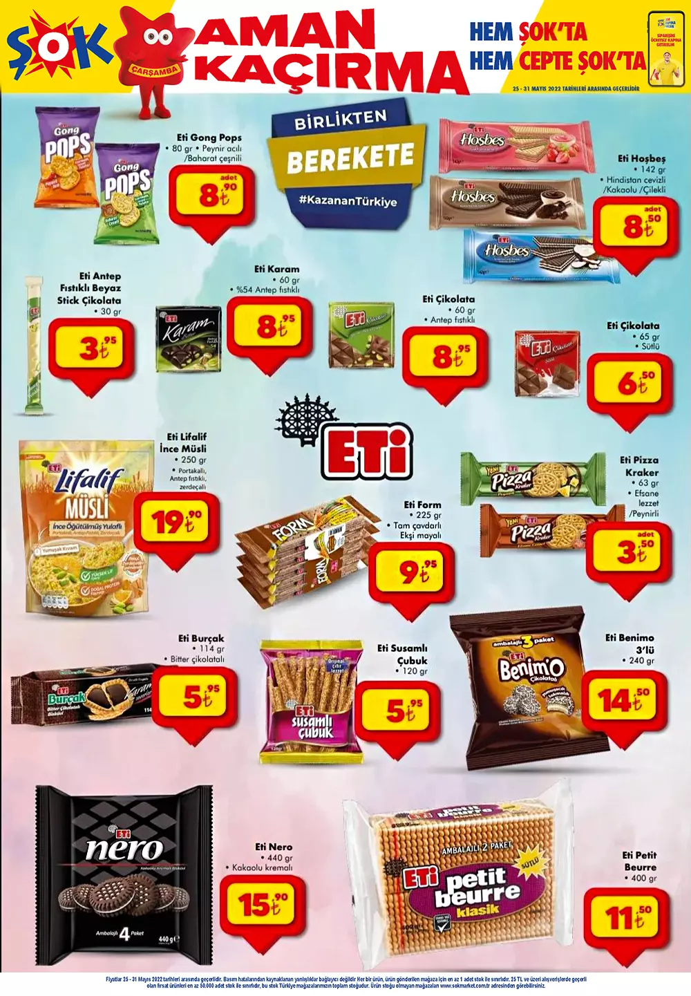 ŞOK aktüel kataloğu 25 Mayıs 2022: Bu hafta ŞOK a bakmadan alışveriş yapmayın! İşte 25 Mayıs 2022 fiyat listesi